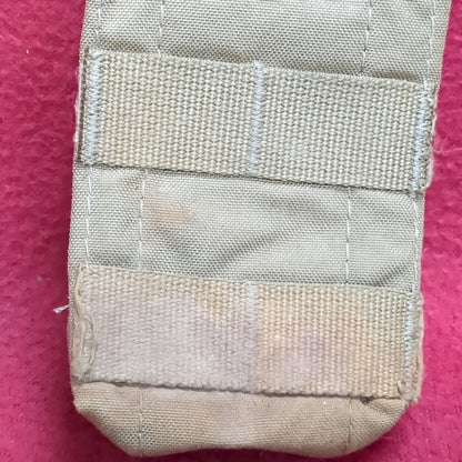 Single Molle Magazine M4 Coyote Pouch Used (34cr- ca2-FEB116)