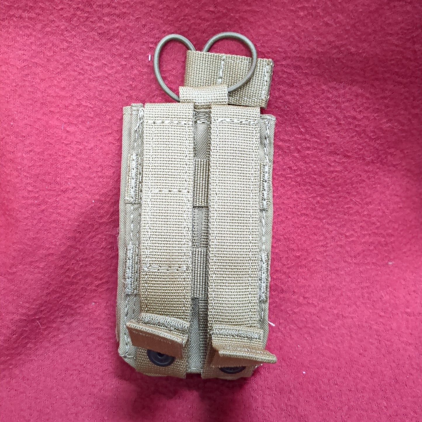 Single Molle Magazine M4 Coyote Pouch Used (34cr- ca2-FEB116)