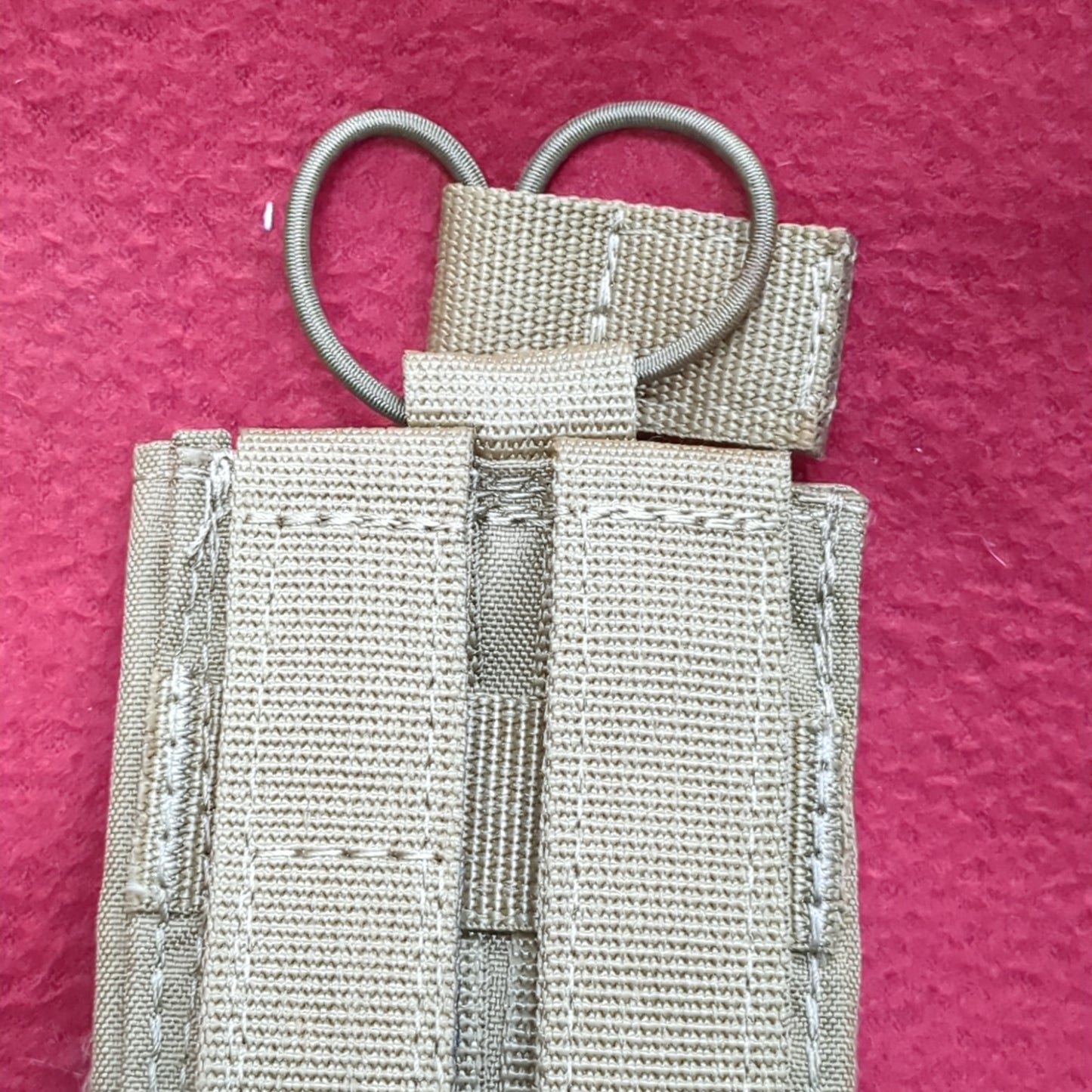 Single Molle Magazine M4 Coyote Pouch Used (34cr- ca2-FEB116)