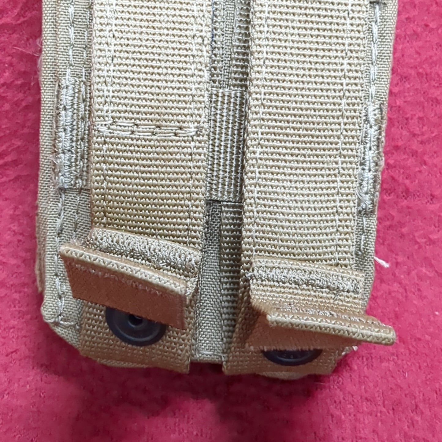Single Molle Magazine M4 Coyote Pouch Used (34cr- ca2-FEB116)