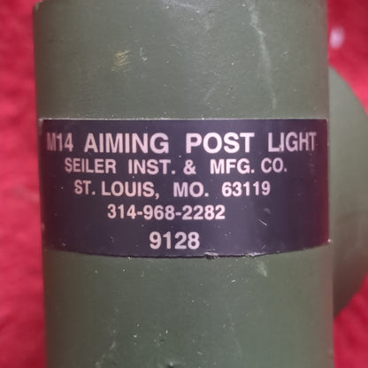 Vintage M14 Aiming Post Light Red/Green Light Excellent Condition (j09 ab02-FEB125)