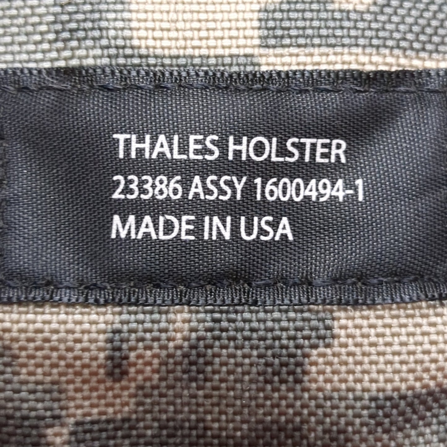 Us Army Thales Holster Radio Pouch ACU/UCP 23386 Used (ca02-FEB128)