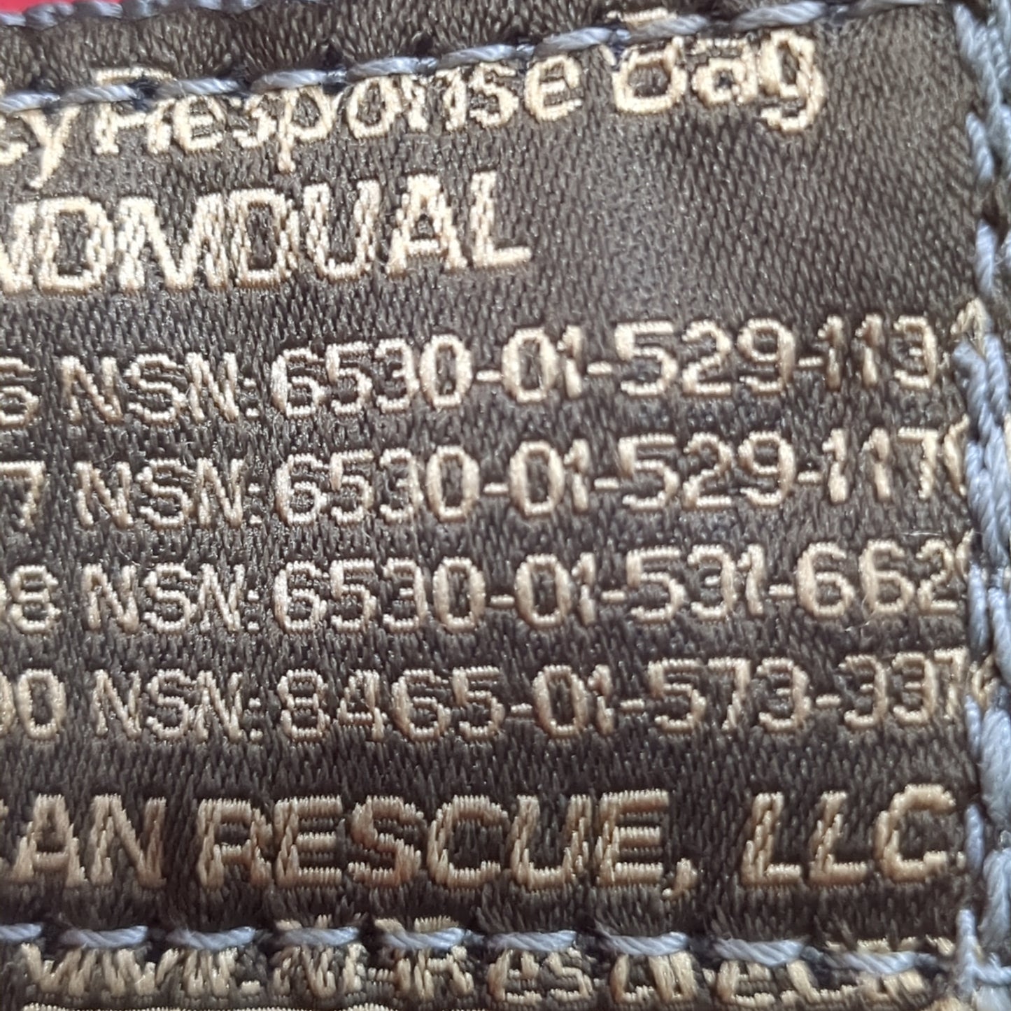 NAR CCRK Medic Leg Rig Kit UCP/ACU *Bag Only* Combat Casualty Response Good Condition Kit *fb12-FEB139*