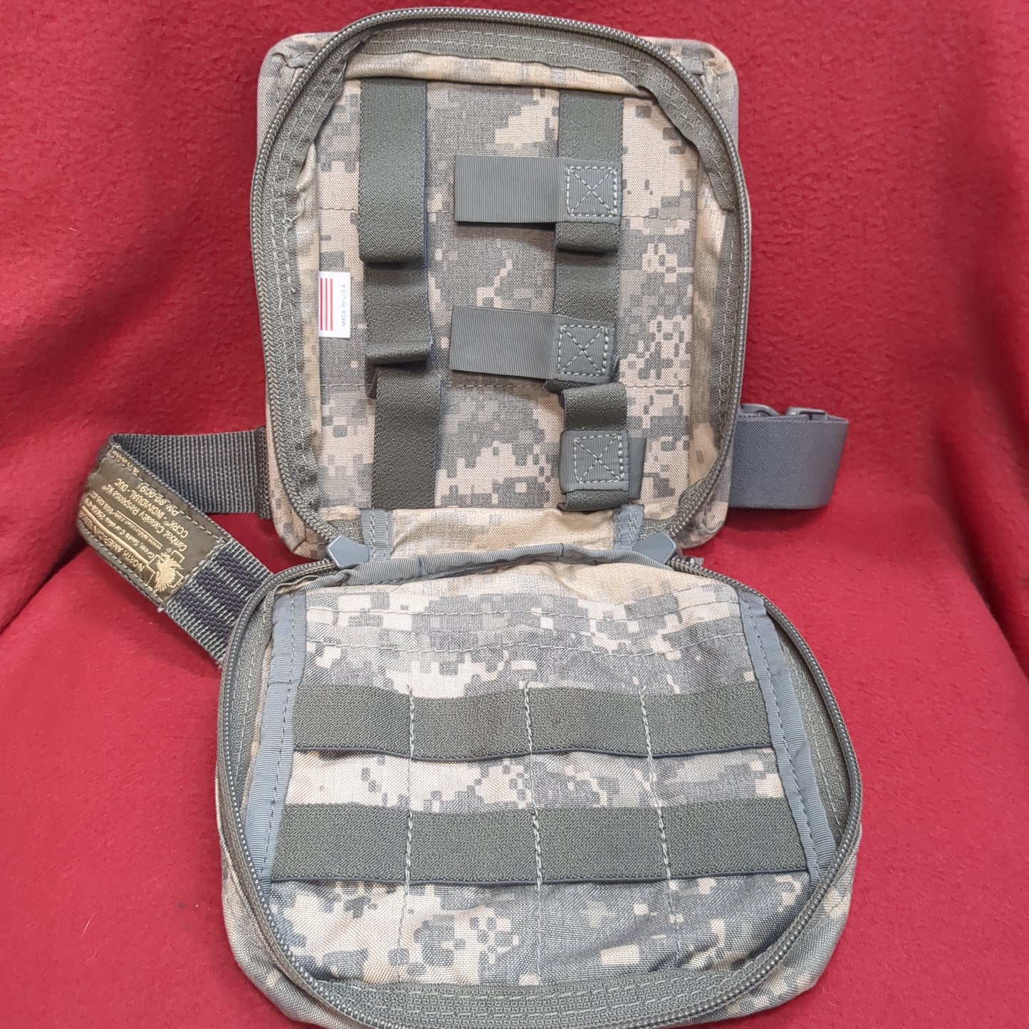 NAR CCRK Medic Leg Rig Kit UCP/ACU *Bag Only* Combat Casualty Response Good Condition Kit *fb12-FEB139*