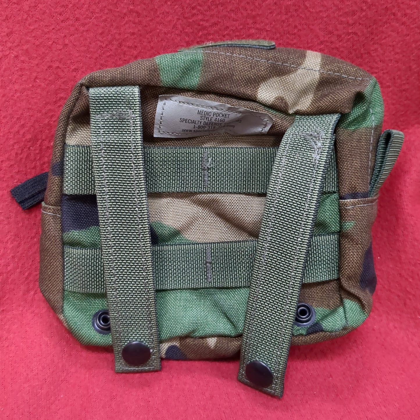 US Army Pocket Medic Kit Pouch Specialty Defense UCP Molle II  7638 Used (34cr- ca2-FEB154)