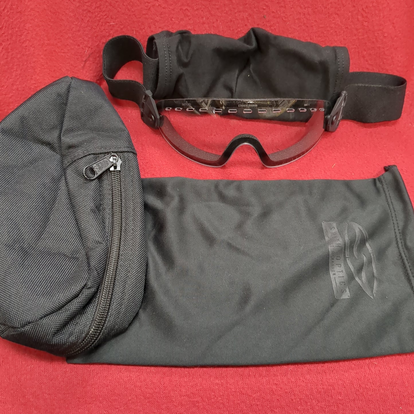 Smith Skydiving Freefall goggles  Military * Clear Lens Only* Good Condition (cl2- (ab16-FEB157)