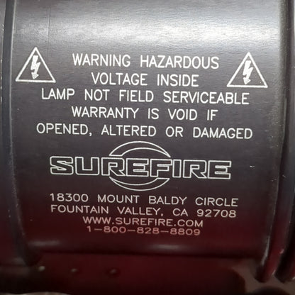 Surefire Hellfighter HID Heavy Gun Weaponlight – Search Light Excellent Condition (j09 ab02-FEB160)