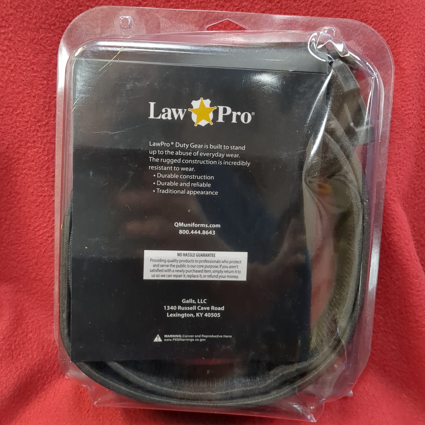 LawPro Tactical 2"  Nylon Black Duty Belt (gcg1- da11-FEB168)