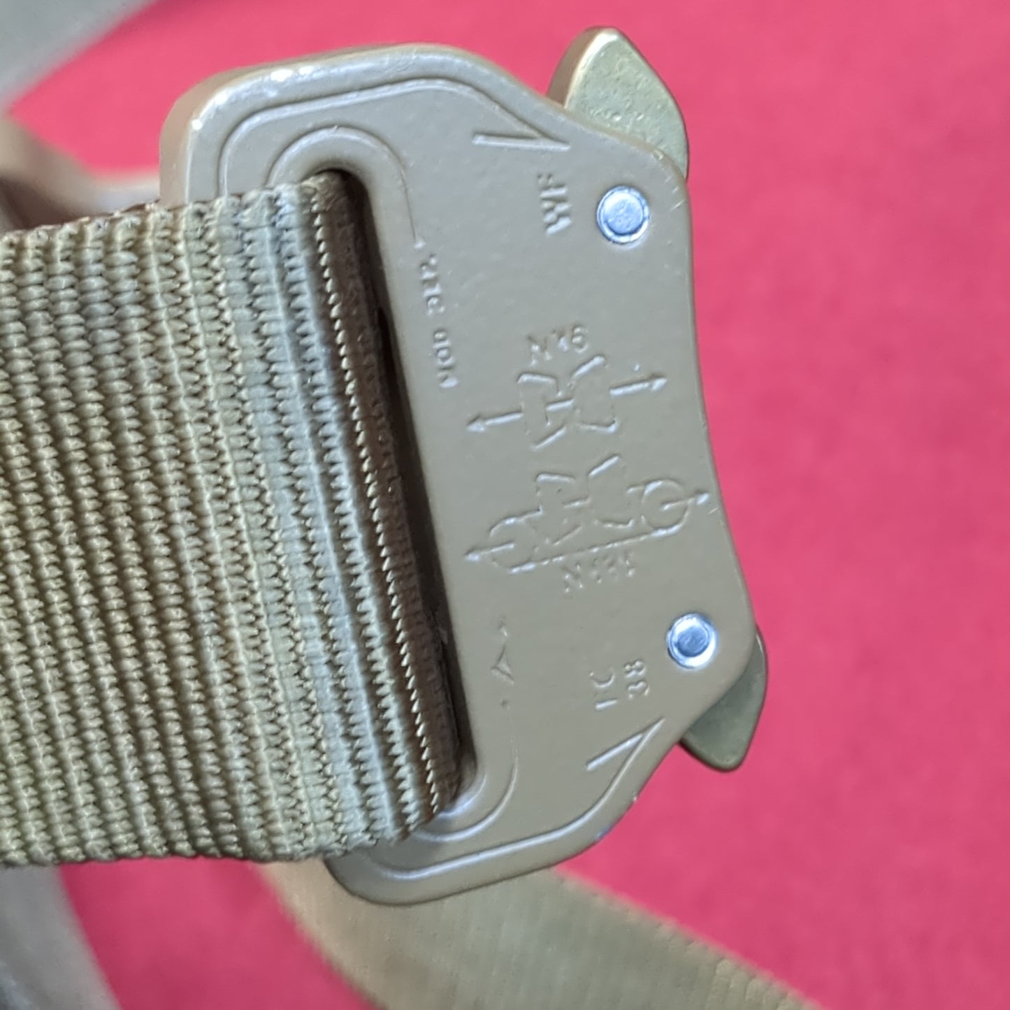 Men's Kilk belt Coyote Brown With Cobra Latching System (gcg1- da11-FEB170)