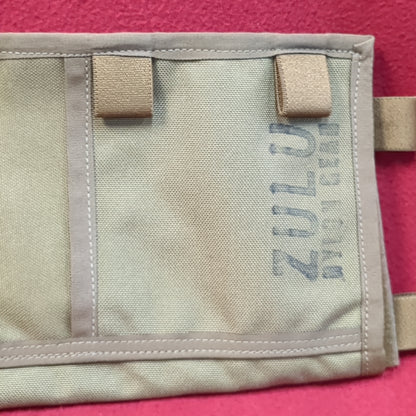 Zulu Visor Panel W/Benchmade Hook Coyote Tan Excellent Condition (34cr- ca2-FEB180)