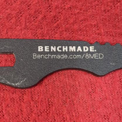 Zulu Visor Panel W/Benchmade Hook Coyote Tan Excellent Condition (34cr- ca2-FEB180)