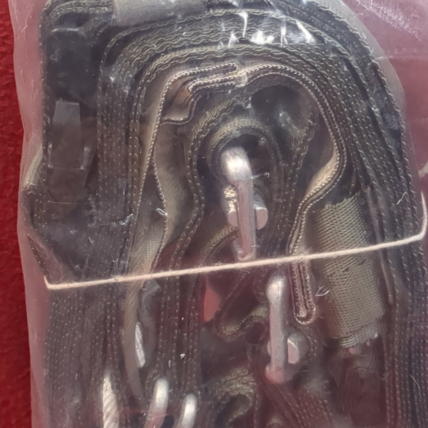 NOS Military Parachute Harness Gear 1670-01-227-7992 Foilage Green ( 10n- DC13-FEB190)