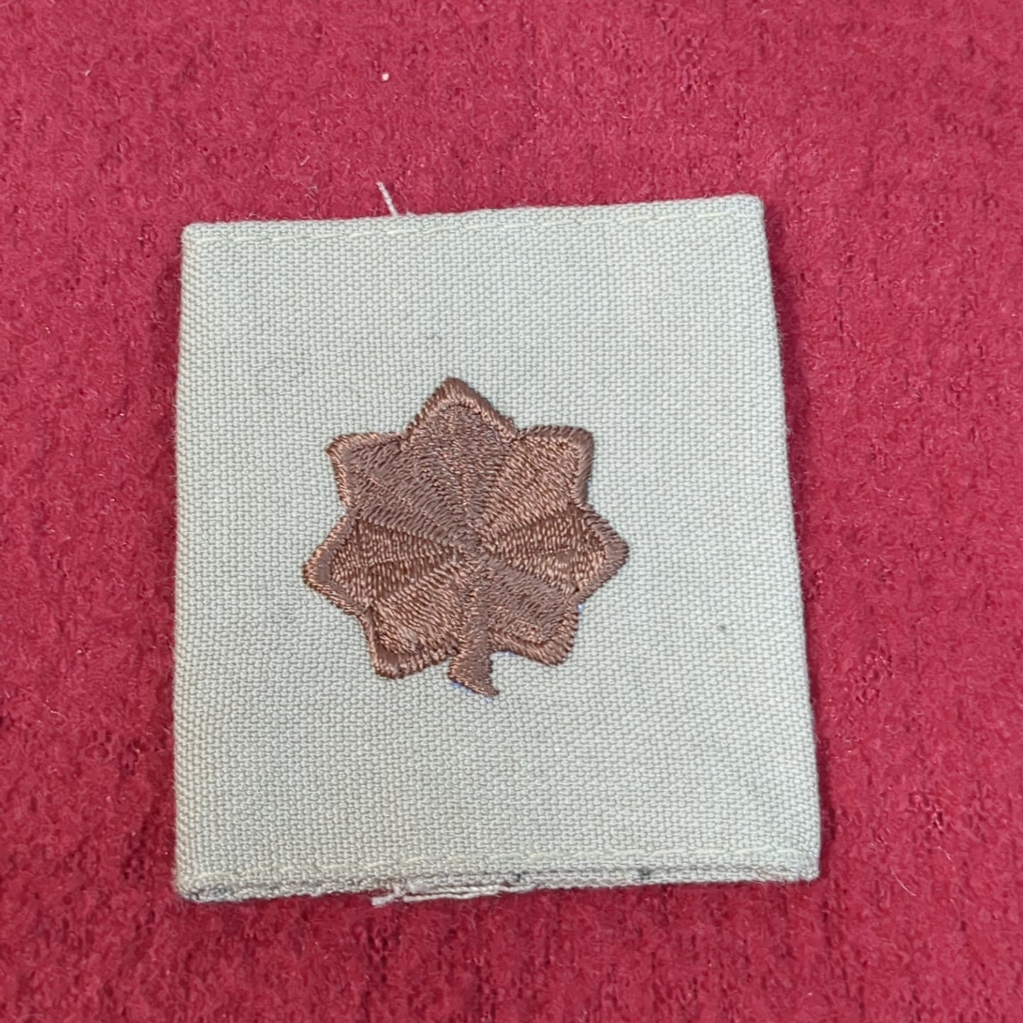 NOS US Army Gore-Tex Major Slip-On Rank Desert DCU Camouflage (WSA02-EA)