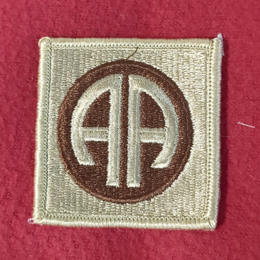 NOS US Army 82nd Airborne Division Sew on Patch Desert DCU Camouflage (DP3-TA)