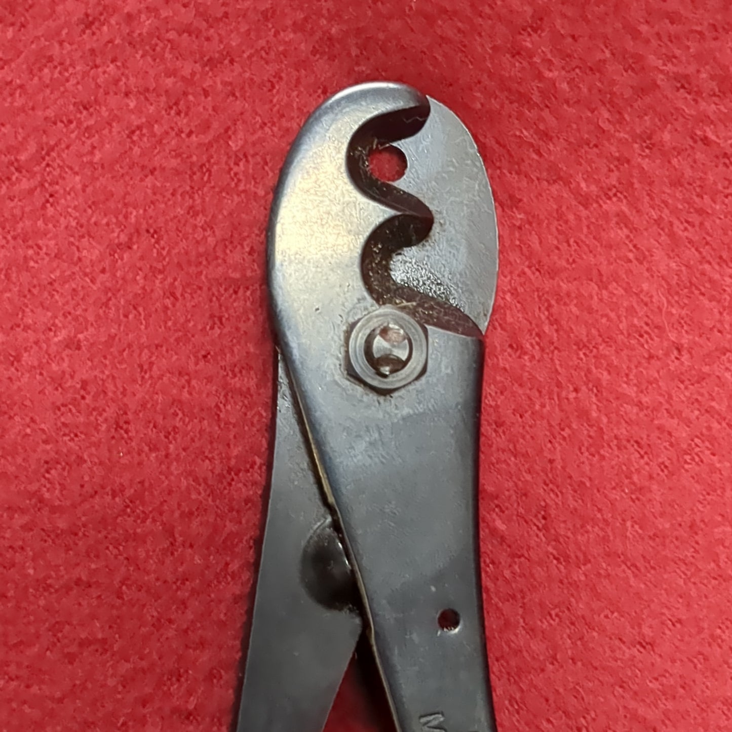 Vintage Old Hand Tool US Army Wire Crimper Pliers (26s ac09-MAR12)