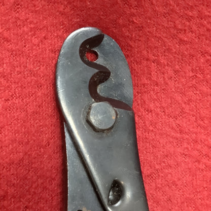 Vintage Old Hand Tool US Army Wire Crimper Pliers (26s ac09-MAR12)
