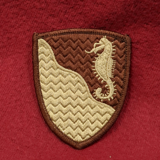 NOS US Army 36th Engineer Brigade Patch Sew on Patch Desert DCU Camouflage (DP6-GD)