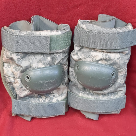 ALTA Medium US Military Issue ACU UCP Elbow Pads Used (gcg2- da12-MAR33)