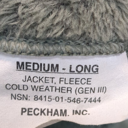 US Army Medium Long Foliage Gen 3 Level 3 Fleece Jacket Excellent Condition *FL1-MAR50*