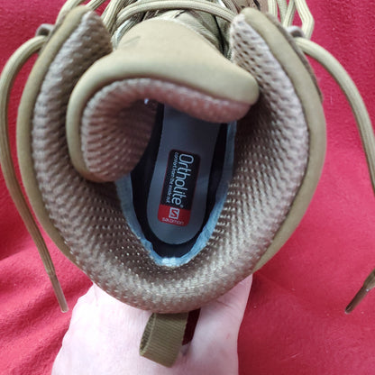 US Army 11.5M Solomon Quest 4D Coyote Goretex Ranger Boots *12g ws-8* (ab16-25Jun1)