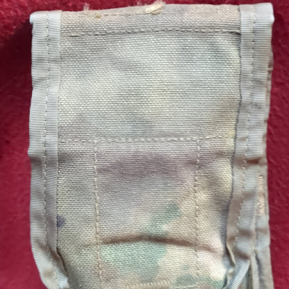 US Army MOLLE M4 2 Mag Pouch Used (ca07-ALP12)