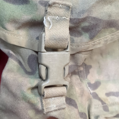 US Army OCP Camo 200 RND Ammo Molle Pouch Used (ca07-ALP14)