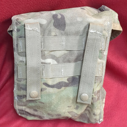 US Army OCP Camo 200 RND Ammo Molle Pouch Used (ca07-ALP14)