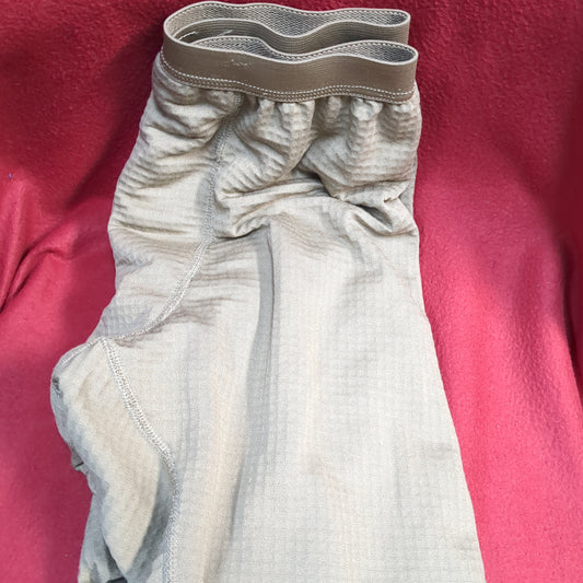 US Army Coyote Small Short Silks Gen III Level 1 Cold Weather Pants Bottom Used (WAF2- fa02-ALP15)