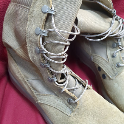 BELLEVILLE Desert Coyote Combat Boots  9.5 AHWC 18-D-1001 Used (BA09-ALP48)