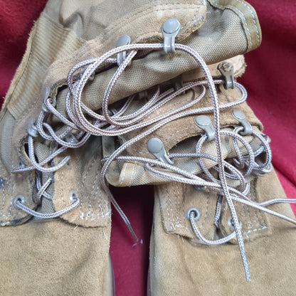 BELLEVILLE Desert Coyote Combat Boots 9.5 R AHWC 18-D-1001 Used (FA20-ALP51)