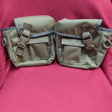 SET of New Custom Coyote 2Qt Canteen Cover Pouch Alice Molle 2 Quart Carrier GI Style (COY-2qt-GI)