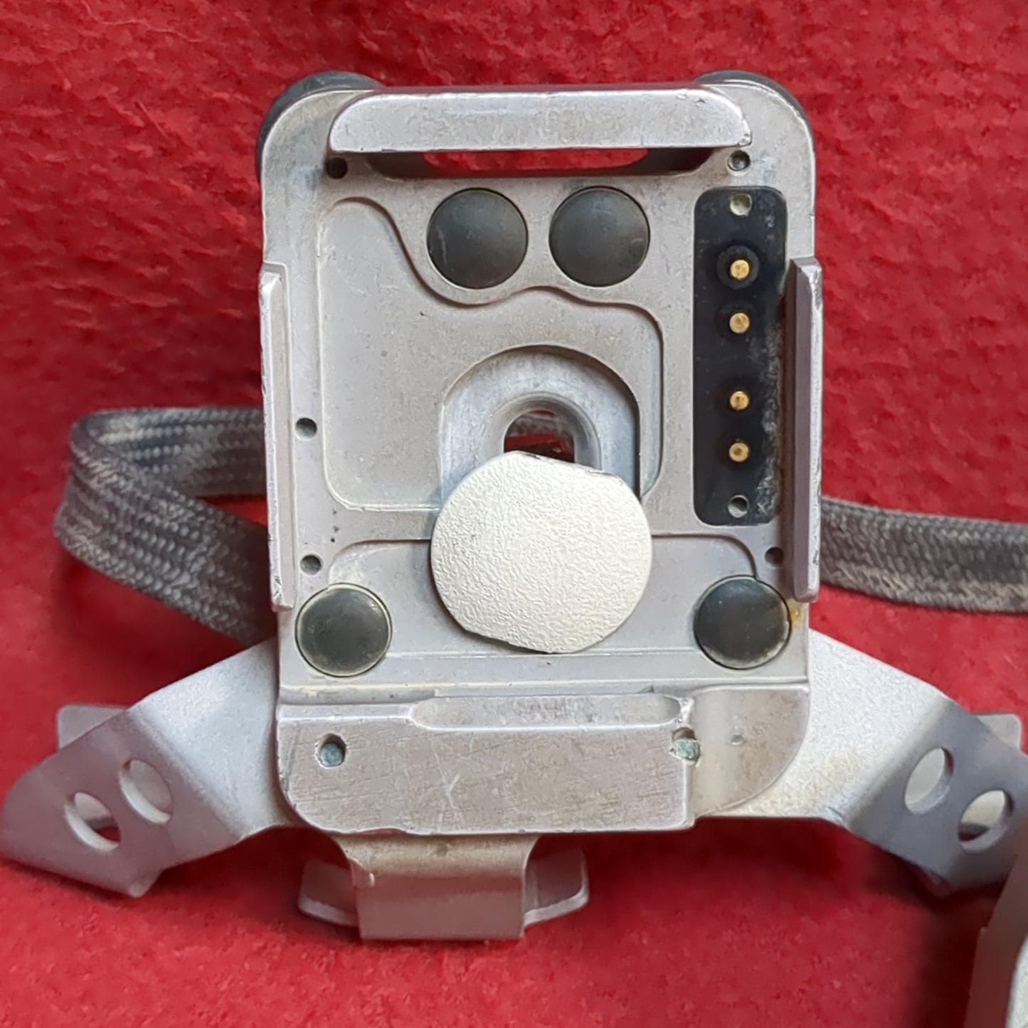 US Army Norotos ENVG Night Vision Helmet Mount AN/PSQ-20 W/Harness Used (bar ac04-ALP89)