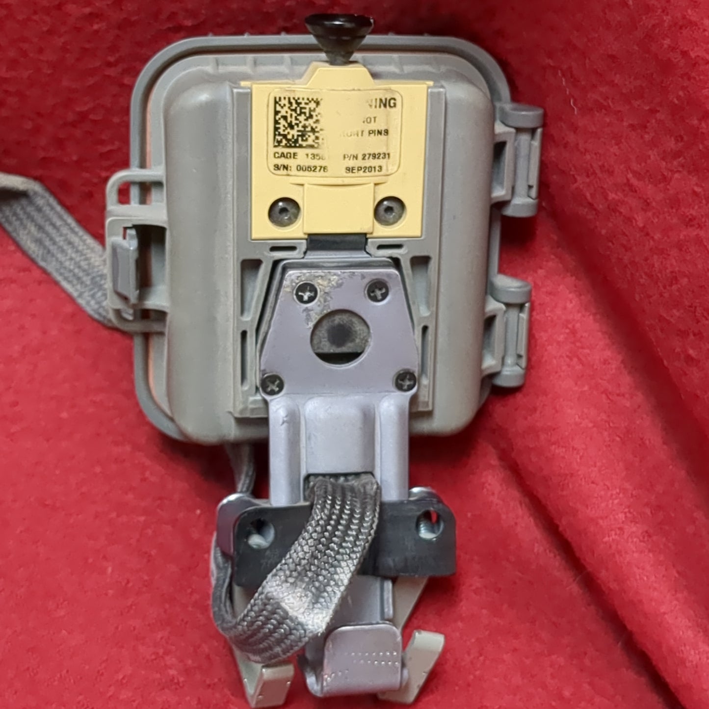 US Army Norotos ENVG Night Vision Helmet Mount AN/PSQ-20 W/Harness Used (bar ac04-ALP89)