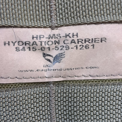 UNUSED Eagle Industries Khaki Hydration Carrier HP-MS-KH (34cr- ca2-yam48)