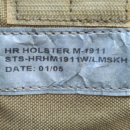 HR Holster M-1911 STS-HRHM1911 w/lmskh Coyote used (32cr- ca7-YAM81)
