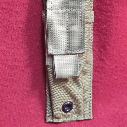 M9 Single Mag Pouch  W/ Extender coyote Used (35cr- ca3-YAM104)