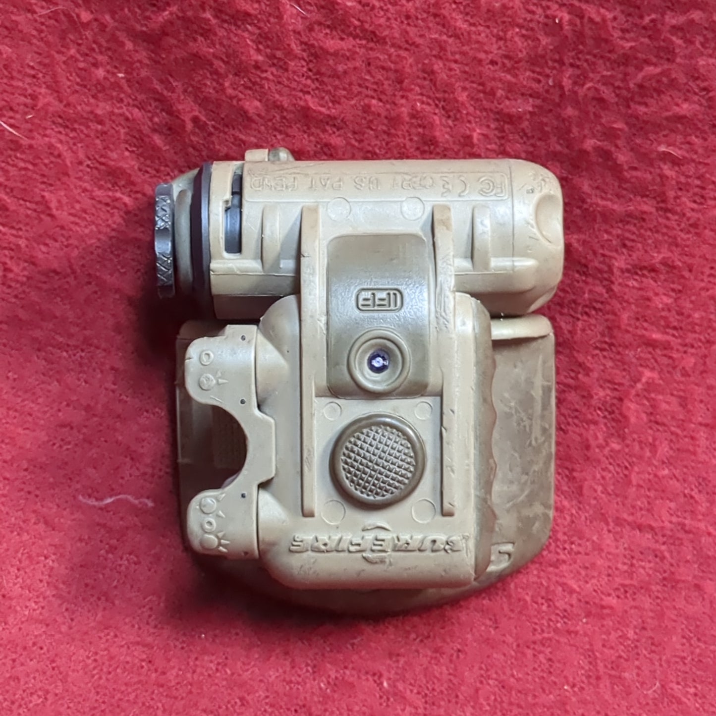 SureFire HL1 Helmet Light Blue/White w Mount Used (ab02-YAM113)