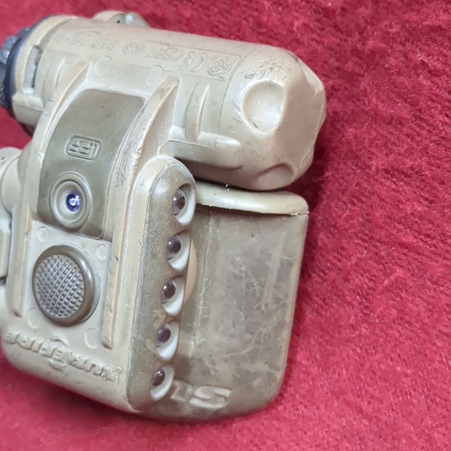 SureFire HL1 Helmet Light Blue/White w Mount Used (ab02-YAM113)