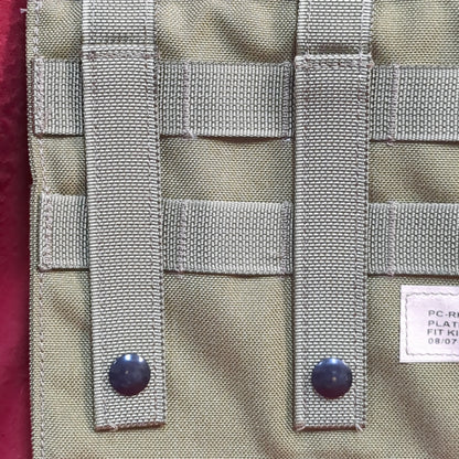 plate carrier retro pc-rk-ms-kh (od) coyote excellent condition (eb06-yam129)