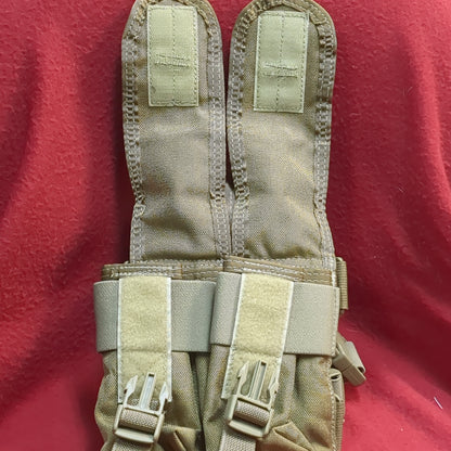 Tag tactical assault gear drop leg pouch mag holder coyote good condition (ca07-yam141)