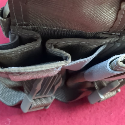 Tag tactical assault gear drop leg pouch mag holder coyote good condition (ca07-yam141)