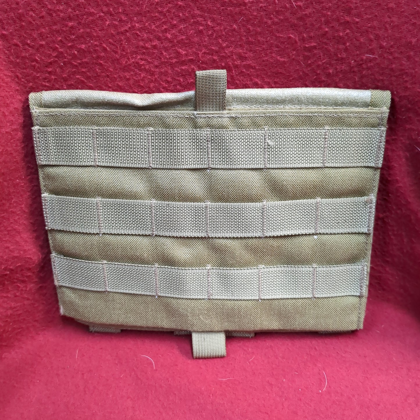 Eagle industries khaki mbav msap cummerbund kangaroo front flap good condition  (32cr- ca7-yam143)
