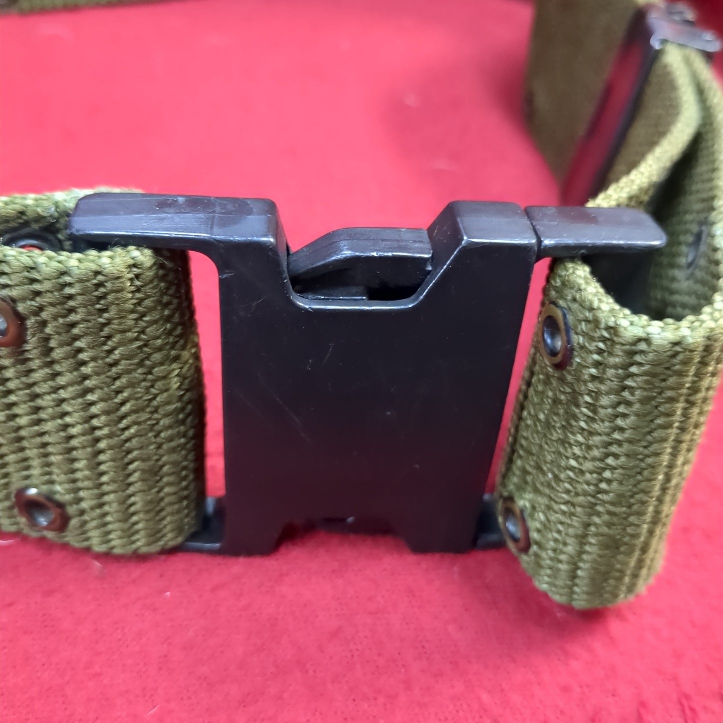 US Military Individual Belt Equipment Web lc-2 OD Green (CB01-25APR56)
