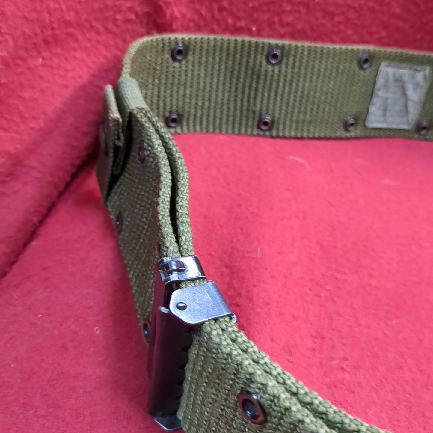 US Military Individual Belt Equipment Web lc-2 OD Green (CB01-25APR56)