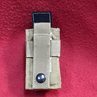 Single mag pouch 9mm tan used (ca07-yam155)
