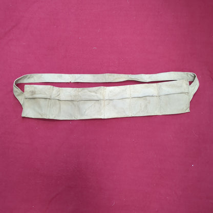 Cloth Small Arms Bandolier tan used (06cc- ca9-yam184)