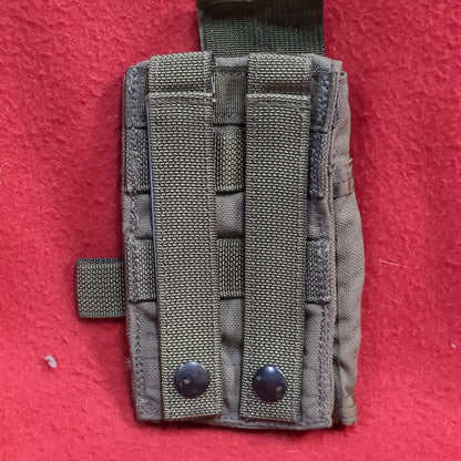 Gps pouch ranger load carrying system pouch green molle used (ca07-YAM195)