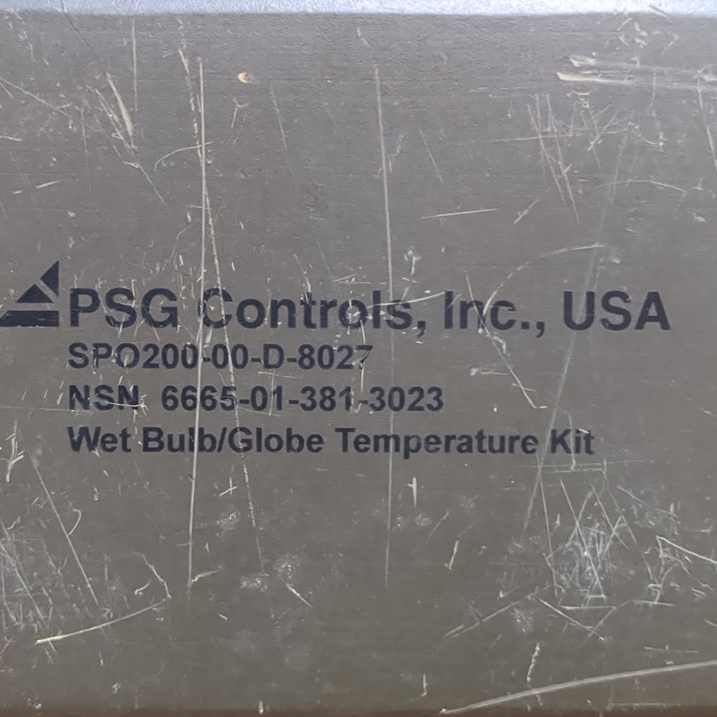 NOS psg controls wet bulb globe temperature index calculator kit 3023 (06cc- ca9-yam199)