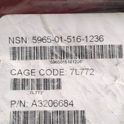 NOS microphone capacitor m-175A / vrc, nsn: 5965-01-516-1236  (fc03-enu16)