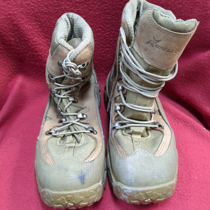 Wellco brown military hiking combat boots size 8.5 used (FA20-enu25)